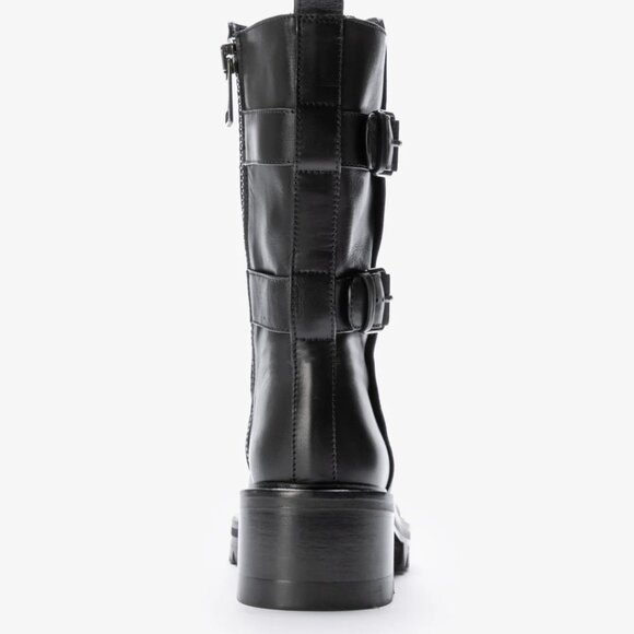 Tamara Mellon Perfecto 85, Black Moto Boot, Size 8.5, Worn Once - Picture 3 of 4